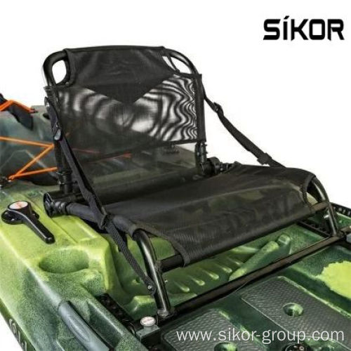 Sikor 2021 New Type Factory Direct Sale Kayak Model Dragler 396 Beta Desert Color Single Kayak Fishing Canoe/kayak With Pedals